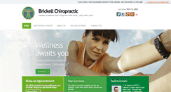 Desktop Screenshot of brickellchiro.com